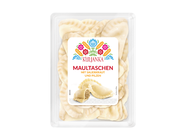 Kuljanka Maultaschen mit Sauerkraut und Pilzen, 400 g