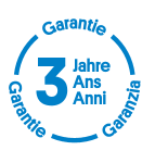 3 Jahre Garantie Siegel