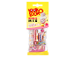 Look-O-Look Girl's Mix Süßigkeiten-Sortiment mit Lollis, Kaubonbons und Gummibärchen.