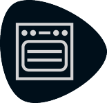 Symbol für Herd und Backofen