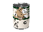 3/4-Ansicht: Katzenfutter Mila's World von MAX & MILA'S WORLD, Bocaditos Pedaços en Salsa em Molho, in der Dose