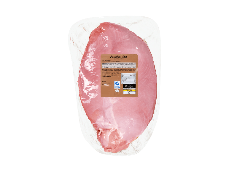 MÄSIAROVA ČERSTVÁ PORCIA Putenbrustfilet in Vakuumverpackung.