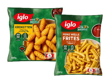 IGLO Kroketten oder Pommes