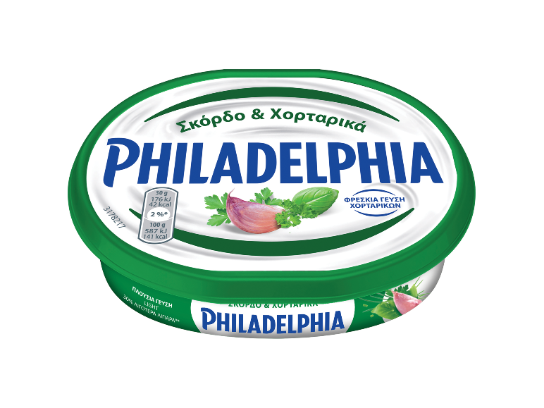 Philadelphia Frischkäse mit Knoblauch und Kräutern