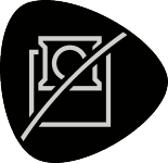 Symbol einer durchgestrichenen Kamera, das Fotografierverbot anzeigt.