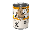 3/4-Ansicht: Max & Mila's World Katzenfutter in der Dose mit Truthahnhäppchen in Soße, 415 g