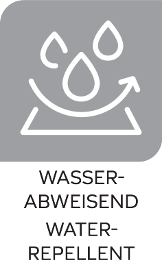 Siegel: wasserabweisend.