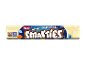 Nestlé Smarties Weiße Schokolade in einer Pappschachtel.