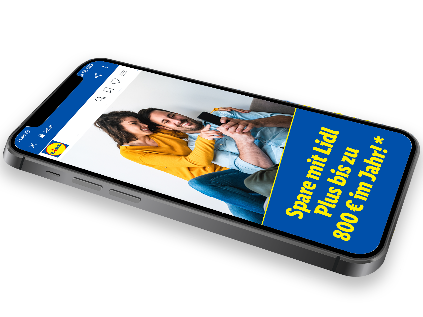 Spare bis zu 800 € mit Lidl Plus