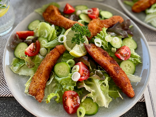 Backhendlsalat