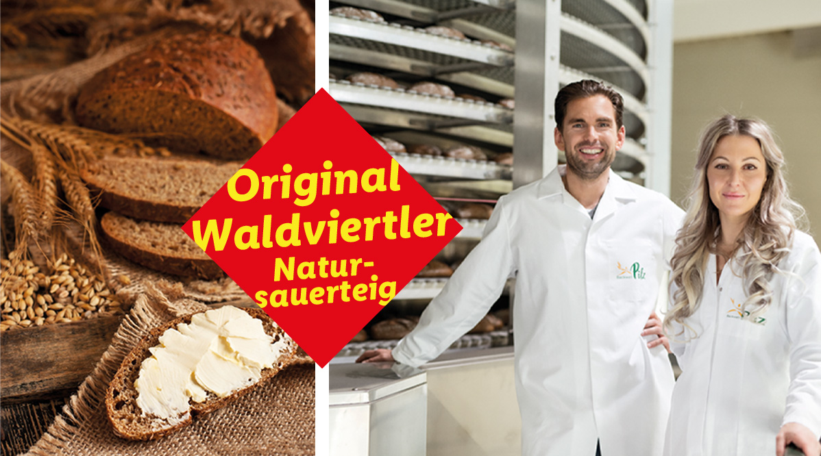 Original Waldviertler Natur-Sauerteigbrot von Pils: Brot und Bäcker.