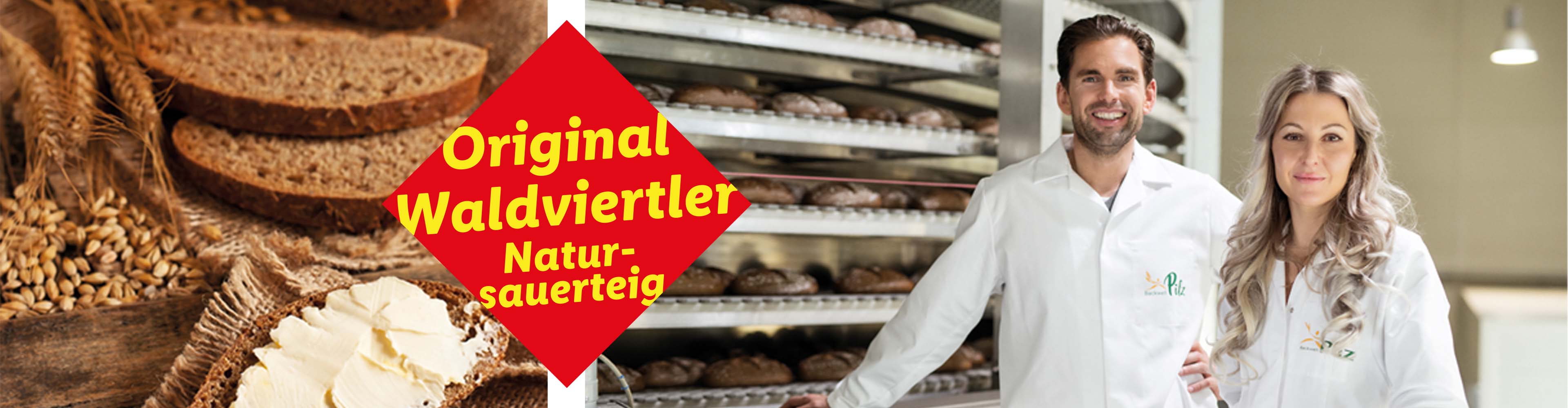 Original Waldviertler Natur-Sauerteigbrot von Pils:  Brot und Bäcker.