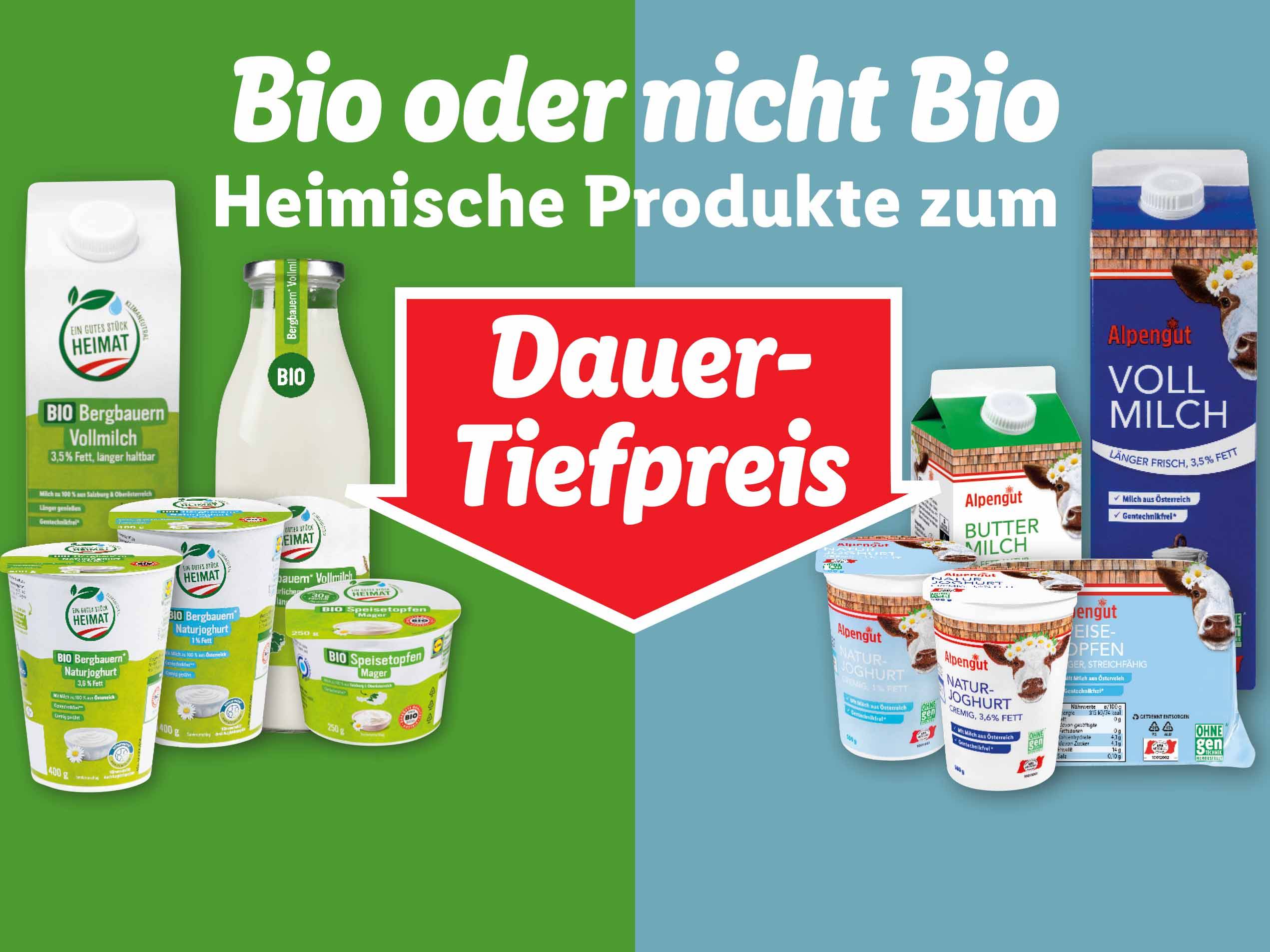 Entdecke unsere heimischen Produkte