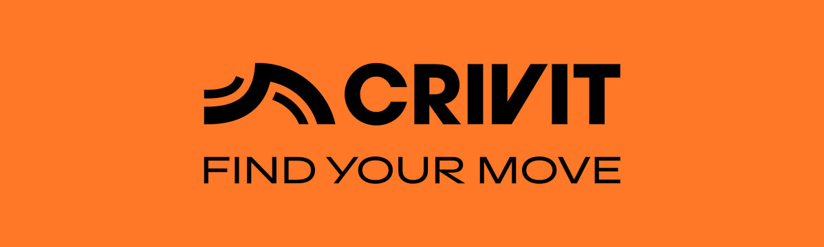 Crivit Logo: Finde deine Bewegung.