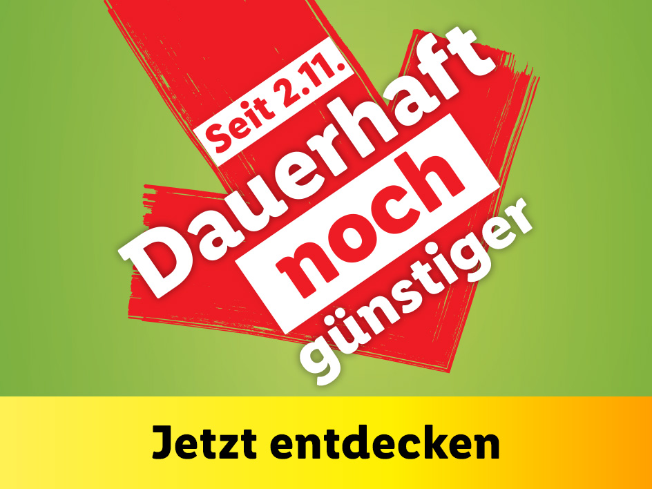 Bio Qualität zum Dauertiefpreis