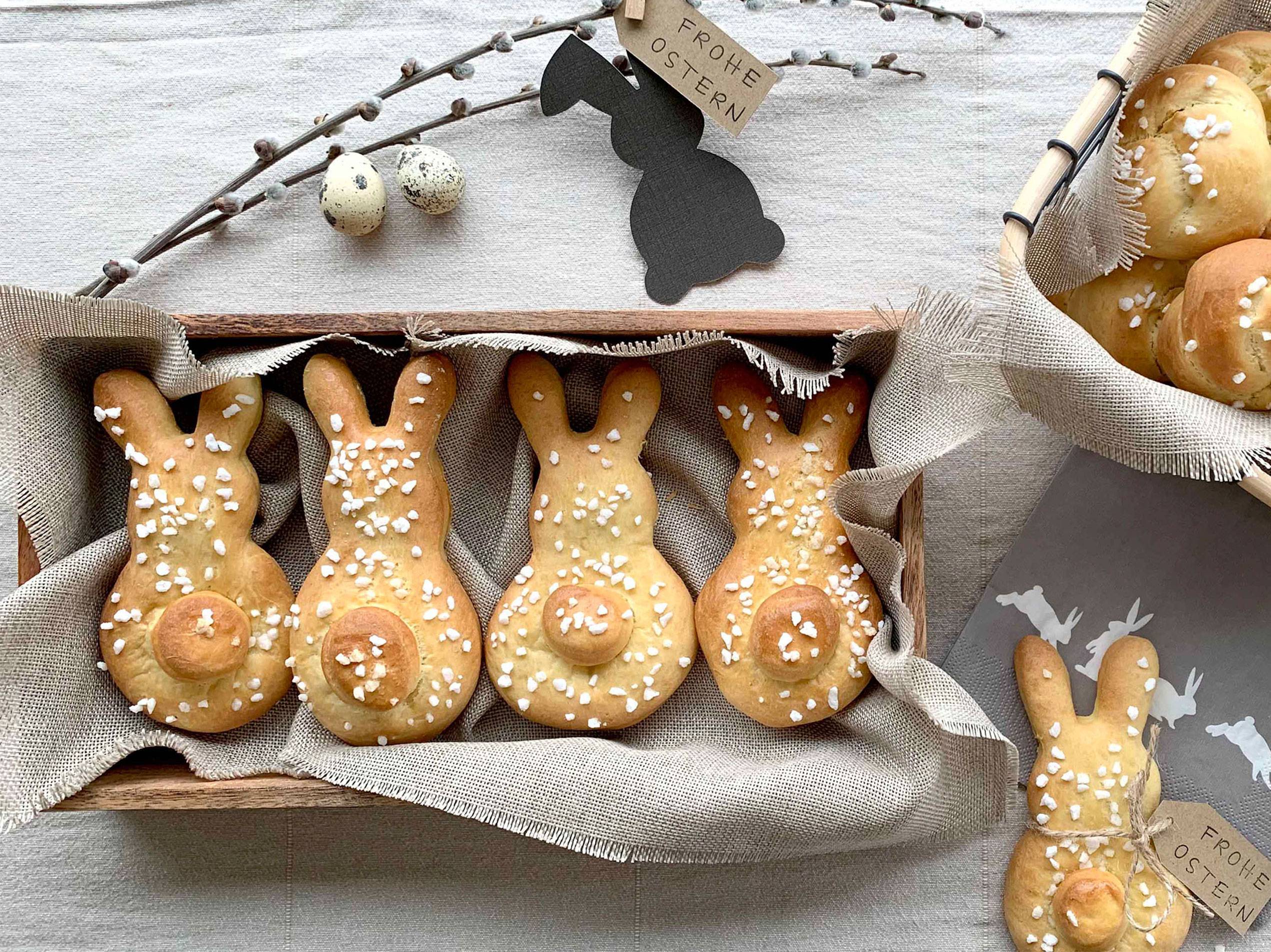 Brioche-Hasen