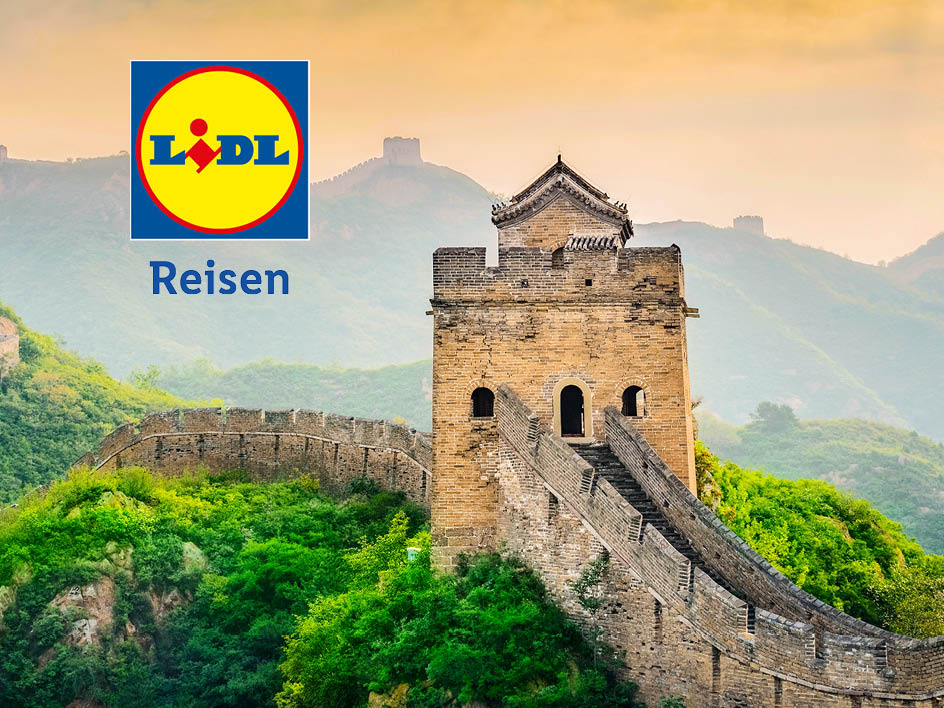 LIDL Reisen präsentiert: die Chinesische Mauer.