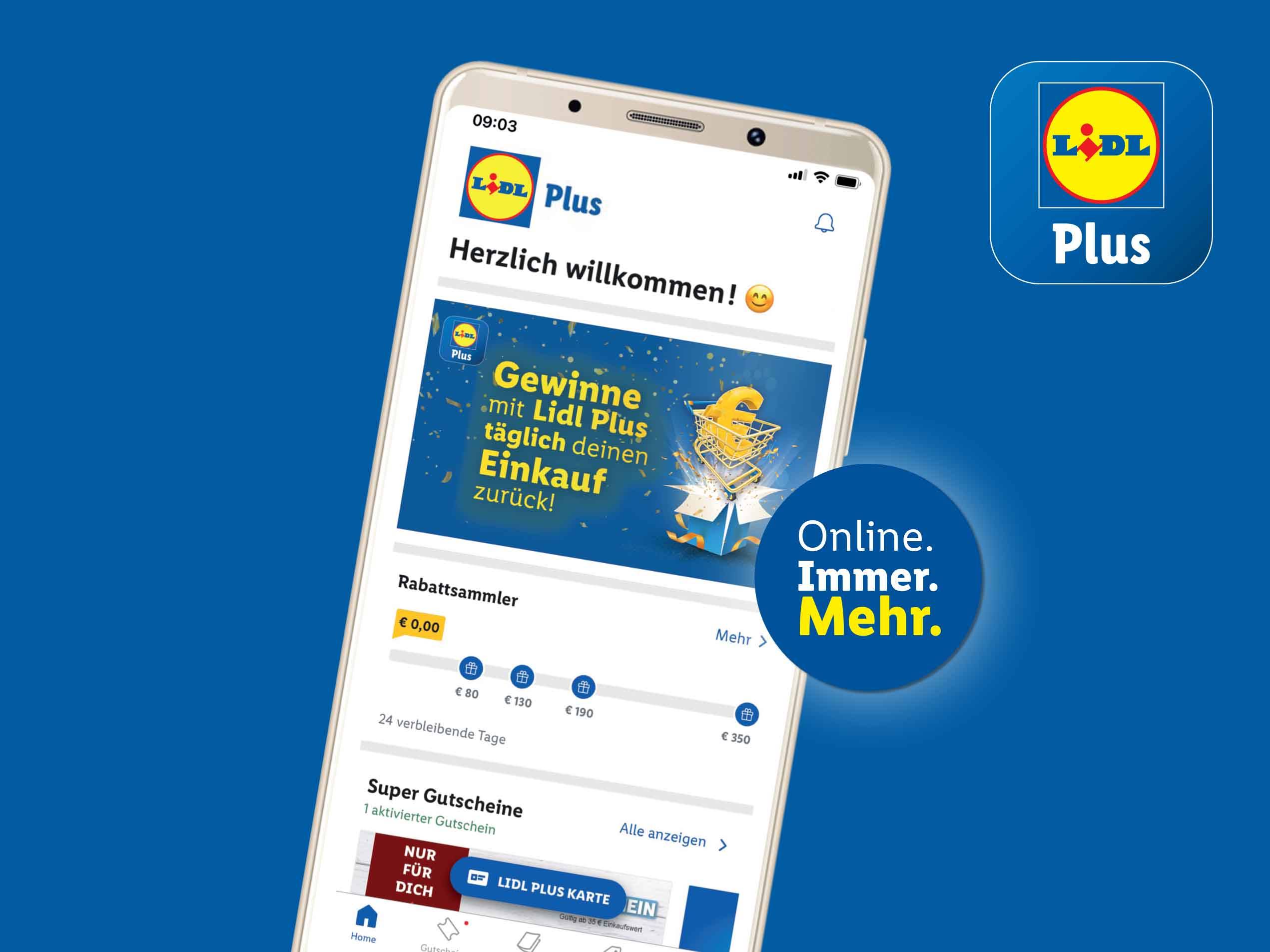 Noch mehr Sparen mit Lidl Plus!