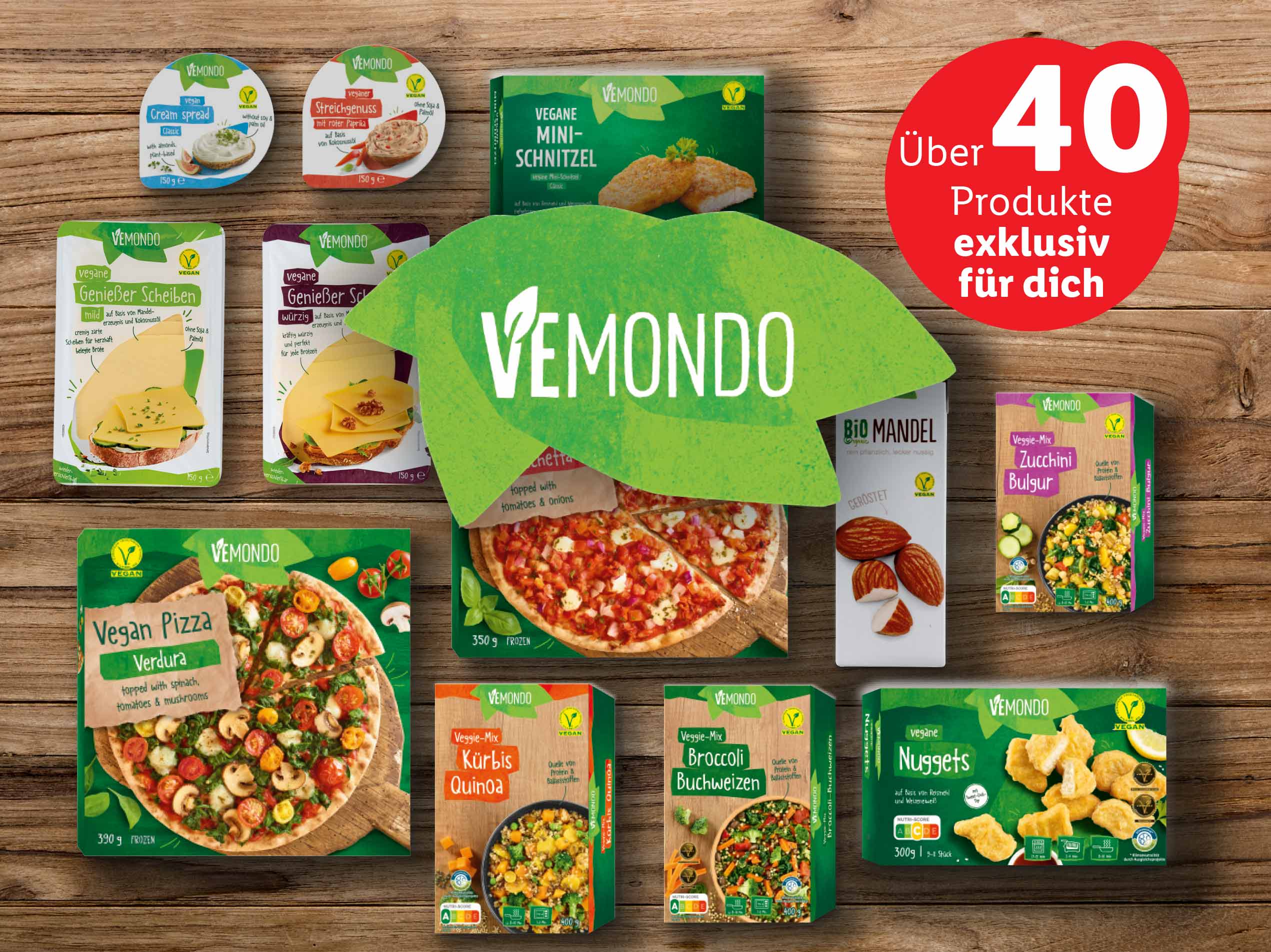 100% veganer Genuss
