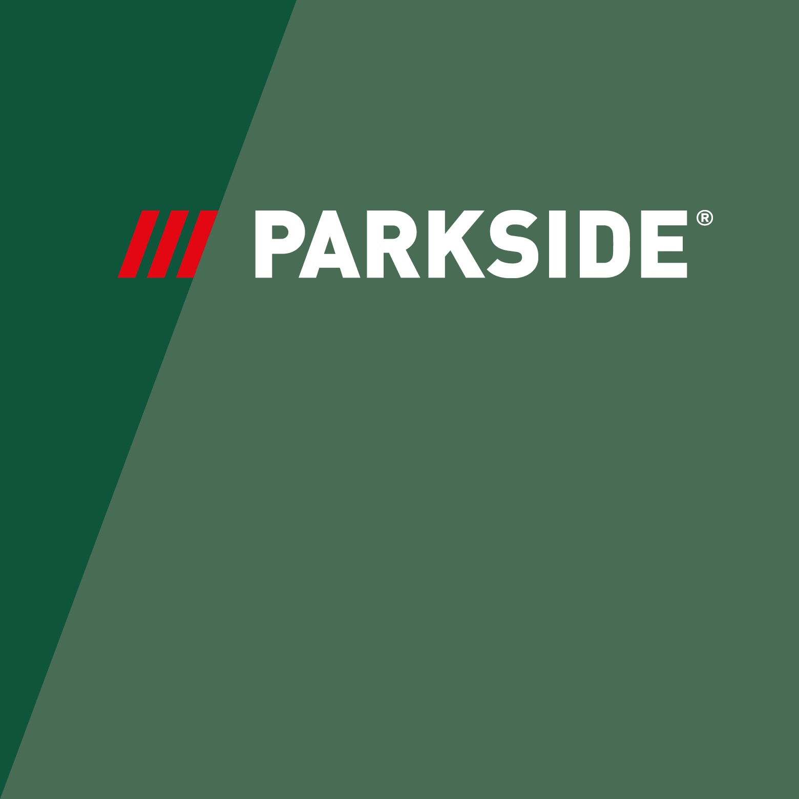 Parkside Logo auf grünem Hintergrund