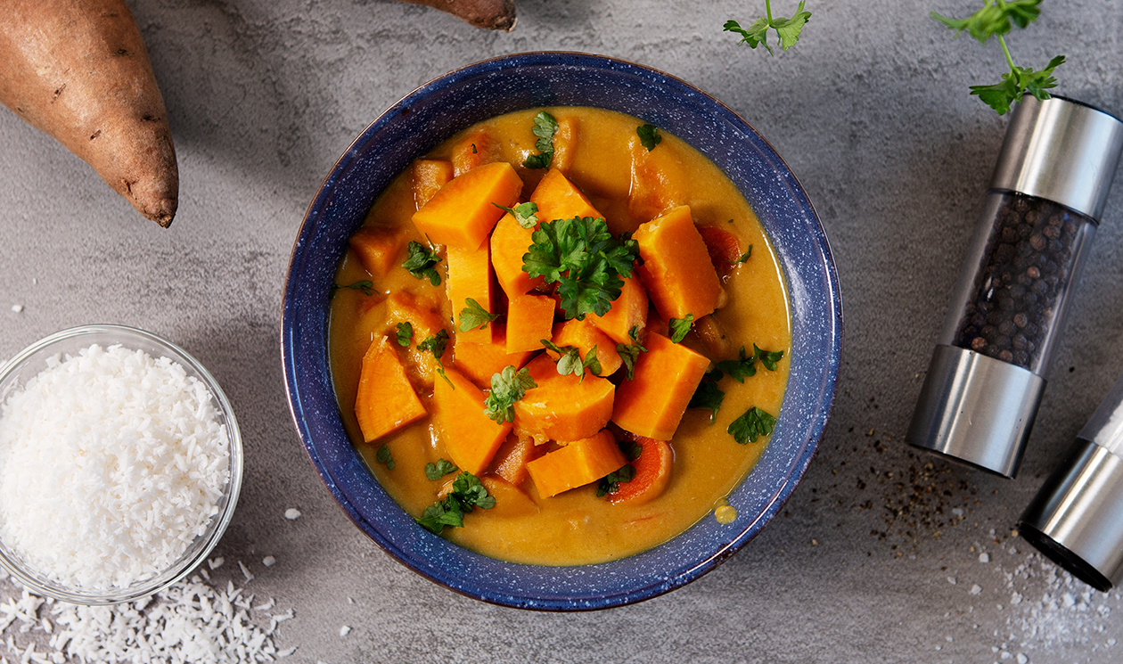 Süßkartoffel Curry