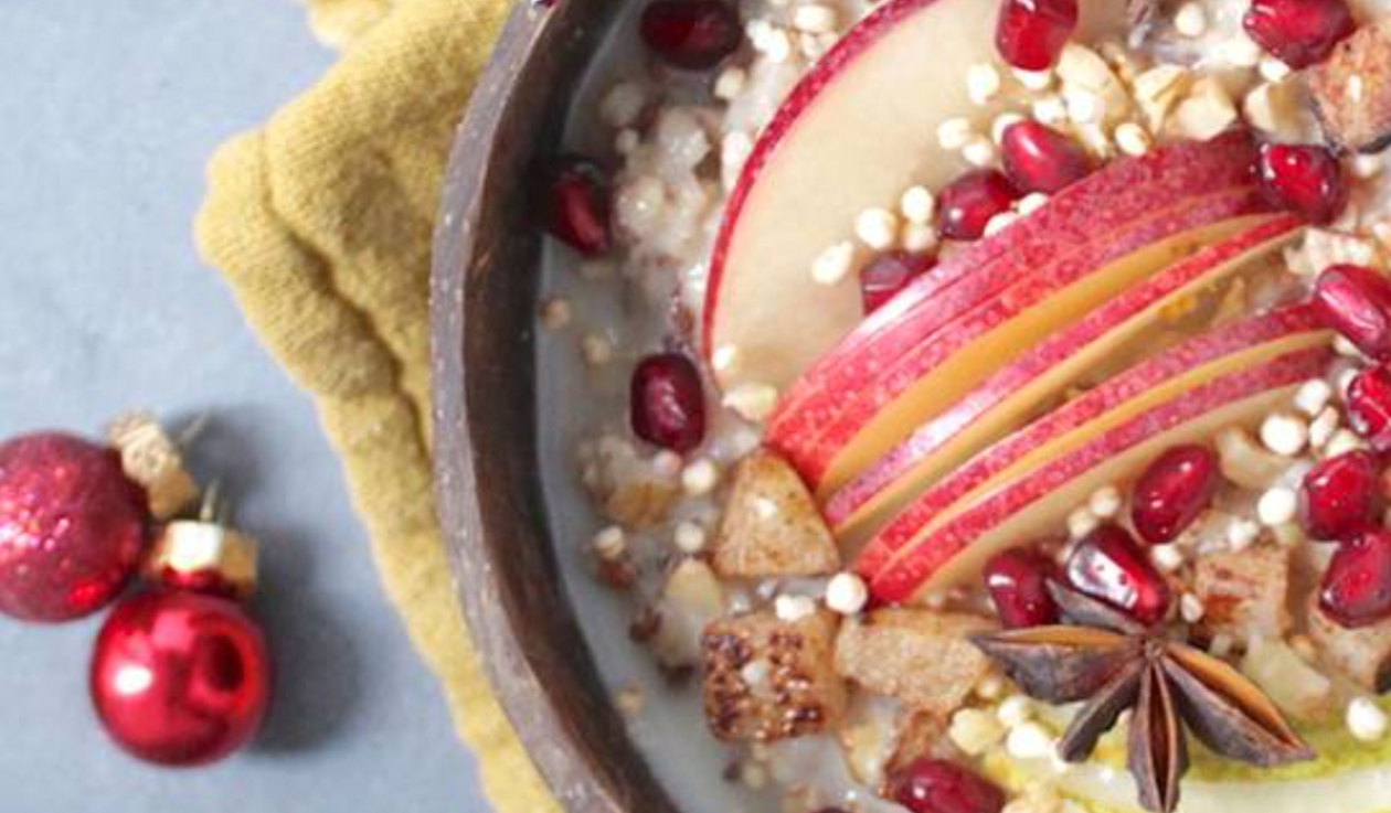 Zimt-Apfel-Birne Müsli