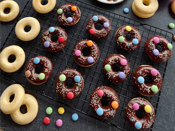 Donuts aus dem Backofen